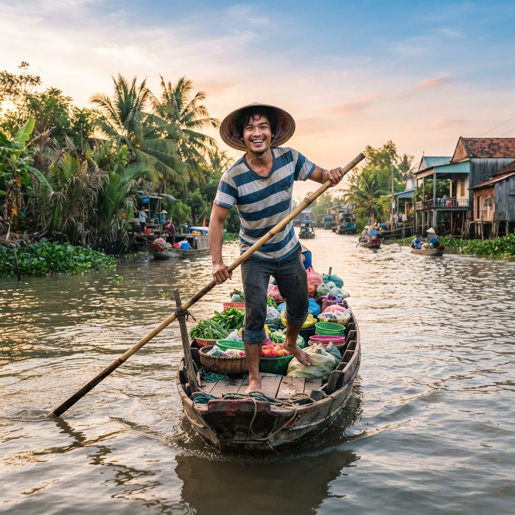 Cây cầu hỏng quê nghèo Sóc Trăng